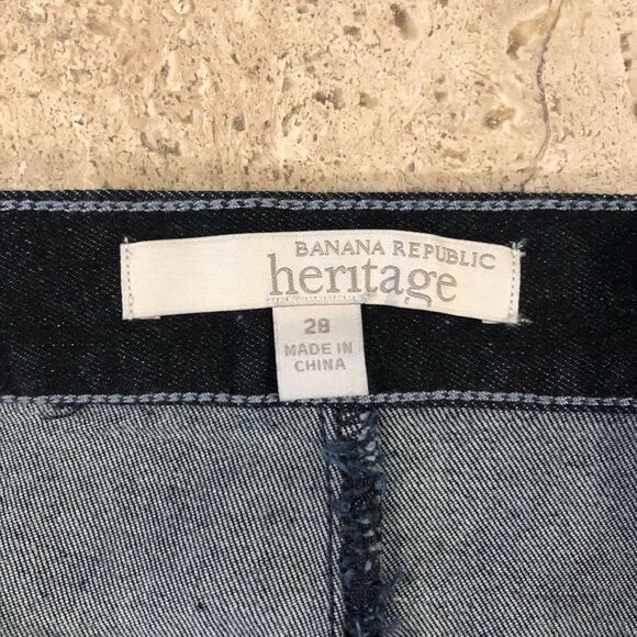 Banana Republic Heritage Denim Pencil Skirt Size 28 - Picture 6 of 6